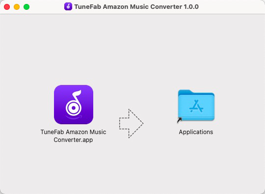 TuneFab Amazon Music Converter installieren auf Mac