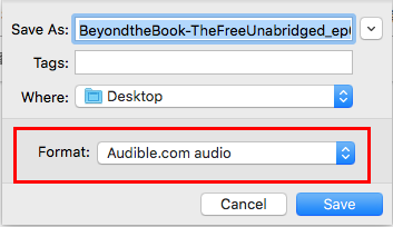 Audible Dateien auf Mac herunterladen
