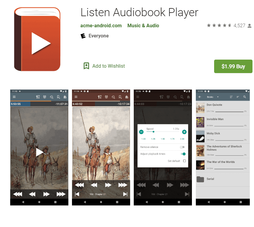 Listen Audiobook Player downloaden