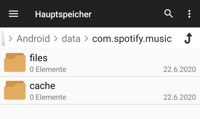 Android Spotify Download Speicherort