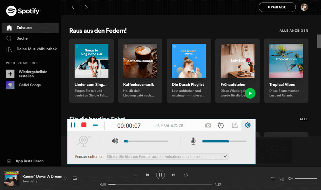 Spotify aufnehmen mit FonePaw Audio Recorder