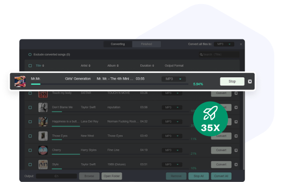 5X Faster Speed to Batch Download Spotify Songs