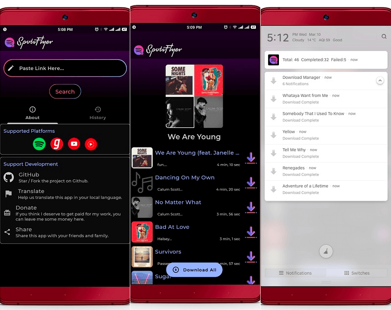 SpotiFlyer Free Spotify Music Converter für Android