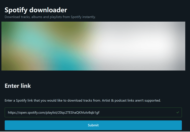  Spotify downloaden via Spotify Downloader Online 