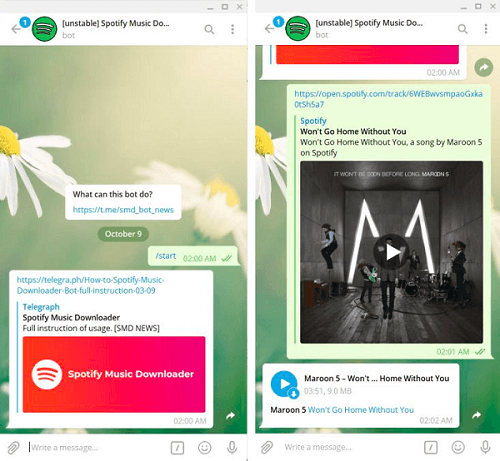 Spotify Playlist Downloader Telegram Bot